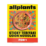 allplants Sticky Teriyaki Udon Noodles for 1   351g - McGrocer