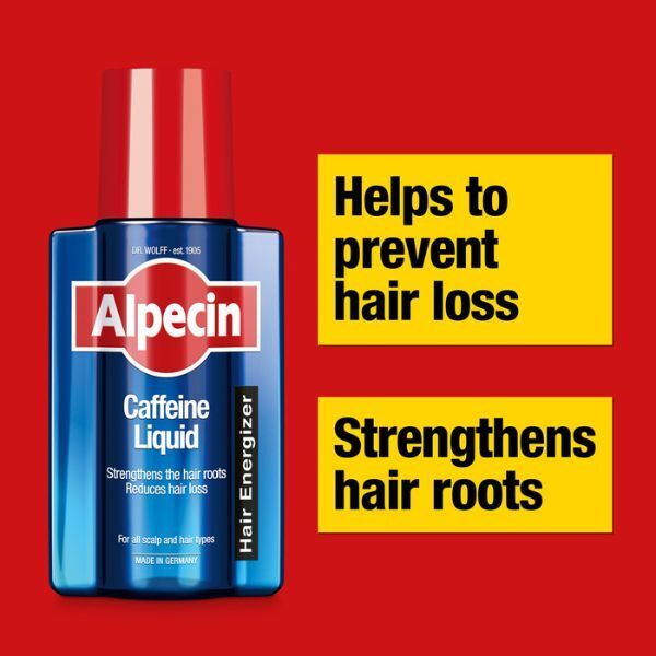 Alpecin Caffeine Liquid Tonic 3x 200ml | Prevents Hair Loss - McGrocer
