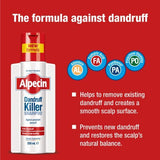 Alpecin Dandruff Killer Shampoo 2x 250ml | Removes Dandruff - McGrocer