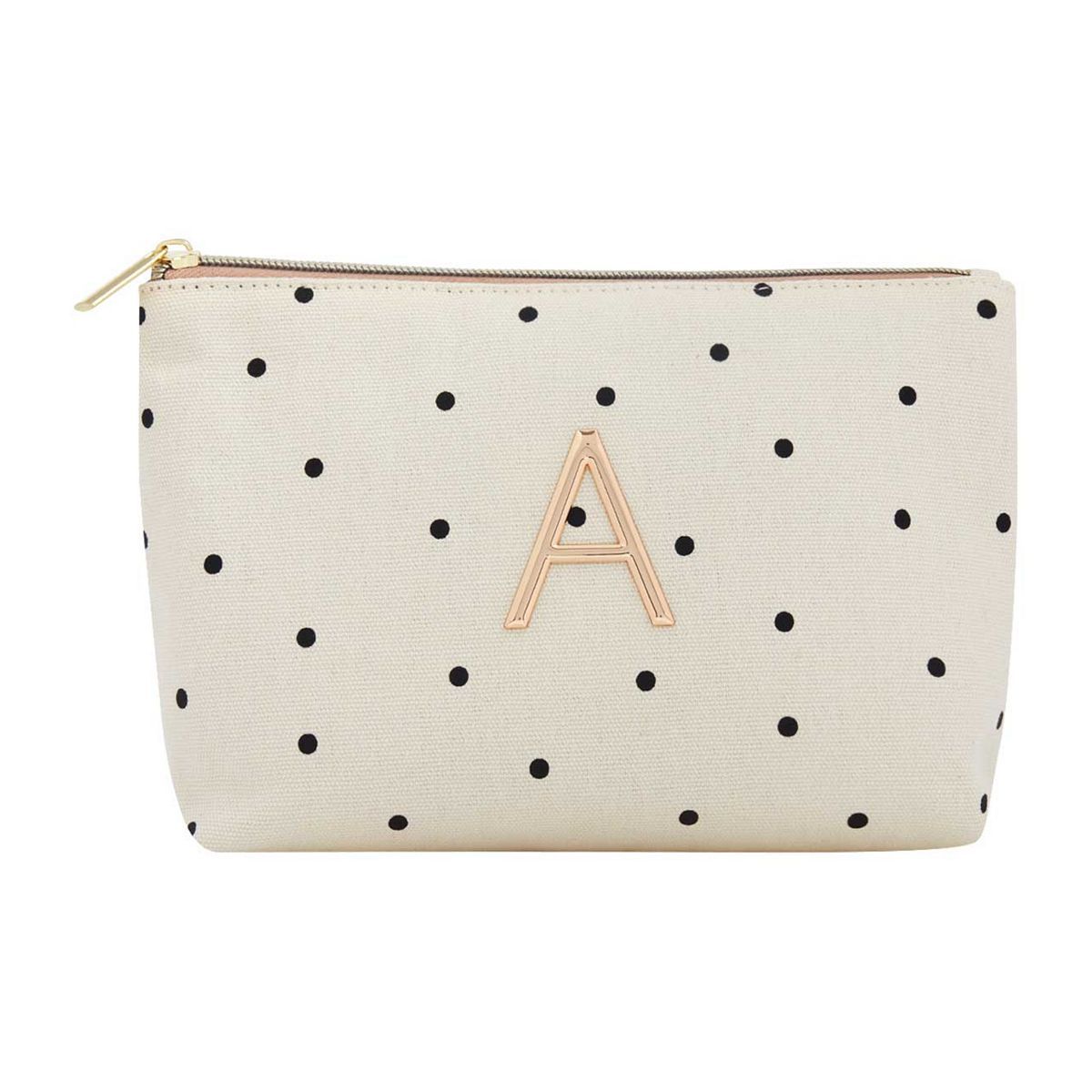 Alphabet Cosmetic Bag Letter A - McGrocer