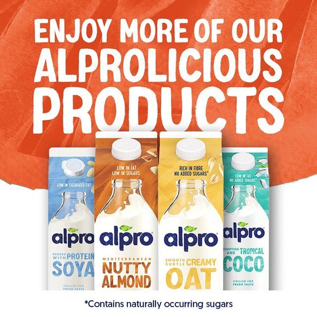 Alpro Almond No Sugars Chilled Drink   1L - McGrocer