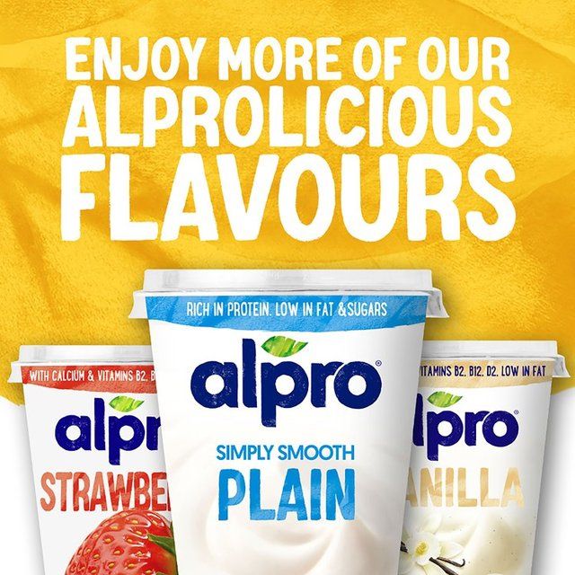 Alpro Peach & Pineapple-Passion fruit Yoghurt Alternative   4 x 125g - McGrocer