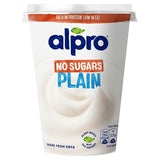 Alpro Plain No Sugars Yoghurt Alternative   500g - McGrocer