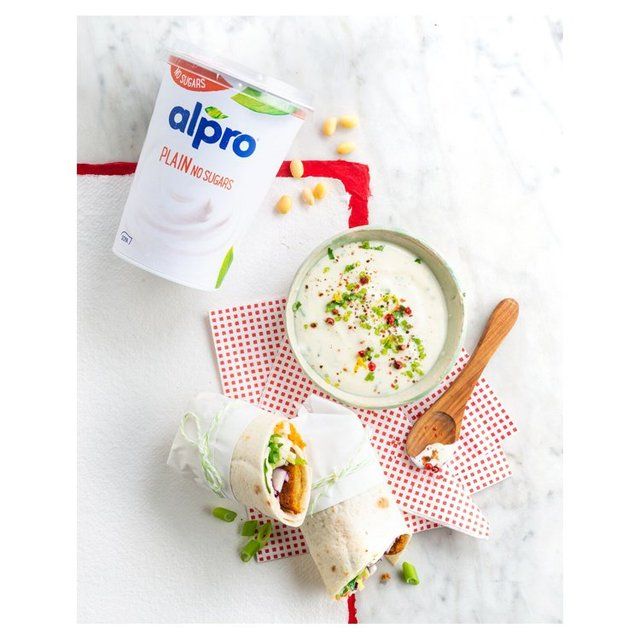 Alpro Plain No Sugars Yoghurt Alternative   500g - McGrocer