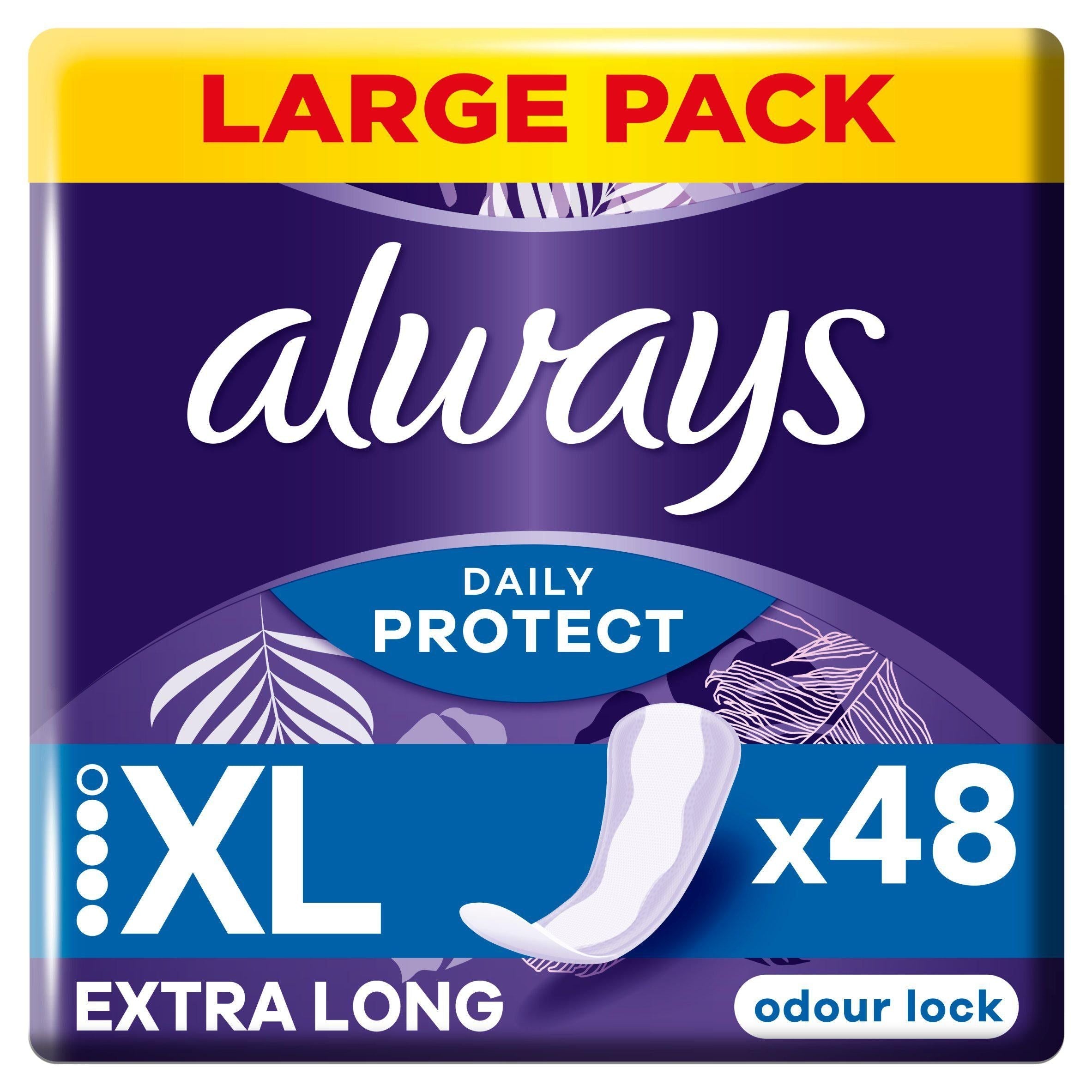 Always Dailies Extra Protect Panty Liners - McGrocer