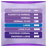 Always Dailies Extra Protect Panty Liners Large   58 per pack - McGrocer