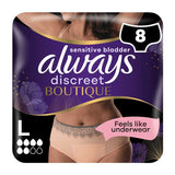 Always Discreet Boutique Incontinence Pants Large X 8 Peach - McGrocer