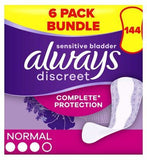 Always Discreet Incontinence Liners Normal - 144 Liners (6 pack bundle) - McGrocer