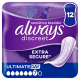 Always Discreet Incontinence Pads Plus Women Ultimate Day - McGrocer