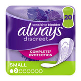 Always Discreet Incontinence Pads Small For Sensitive Bladder x20 - McGrocer