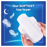 Always Sanitary Towels Infinity Night (Size 3) Wings   10 per pack - McGrocer
