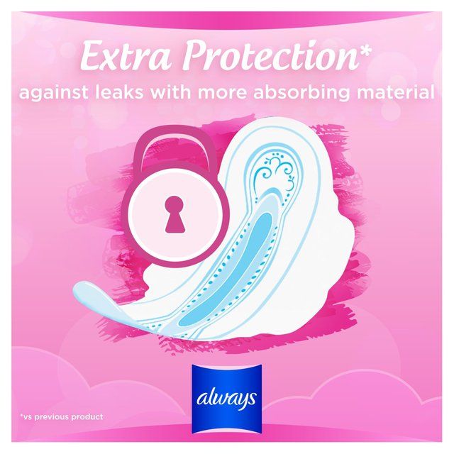 Always Sanitary Towels Sensitive Long (Size 2) Wings   12 per pack - McGrocer