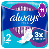 Always Ultra Sanitary Towels Long (Size 2) With Wings - McGrocer