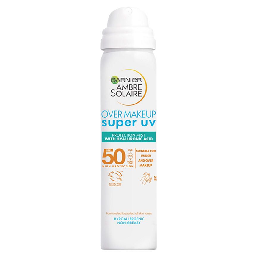 Ambre Solaire Over Makeup Super UV Protection Mist SPF50 75ml - McGrocer