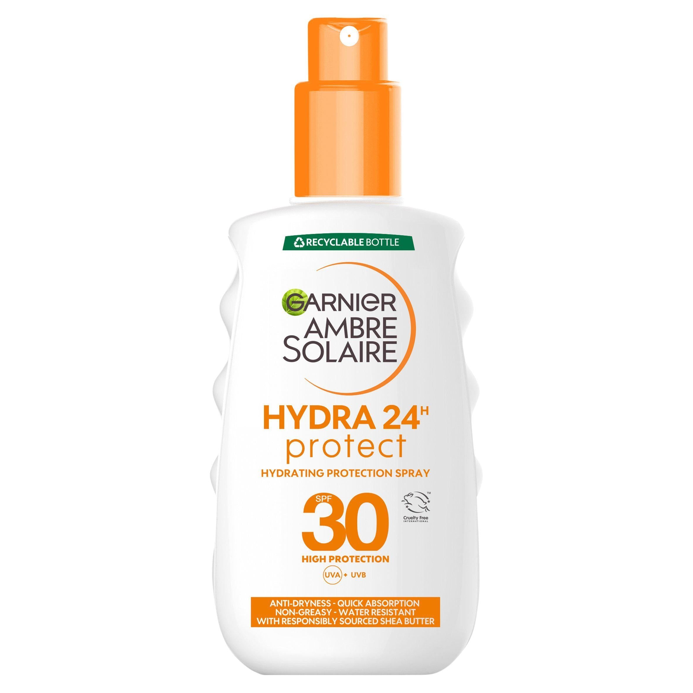 Ambre Solaire Ultra-hydrating Sun Cream Spray SPF30 200ml - McGrocer
