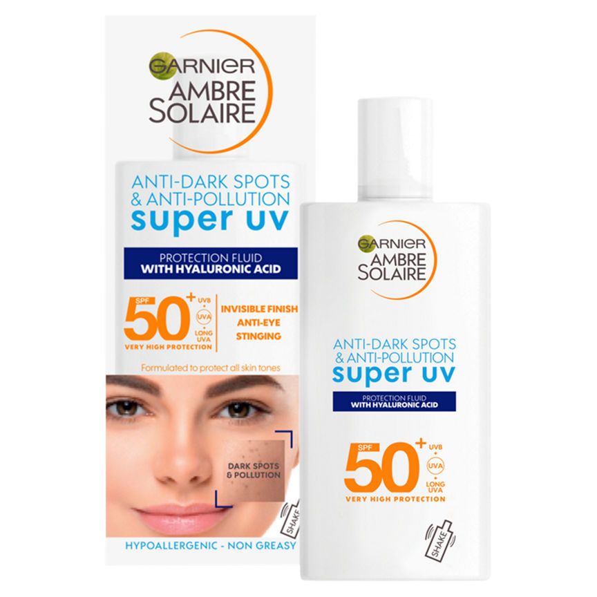 Ambre Solaire Ultra-Light Sensitive Face Fluid SPF50+ - McGrocer