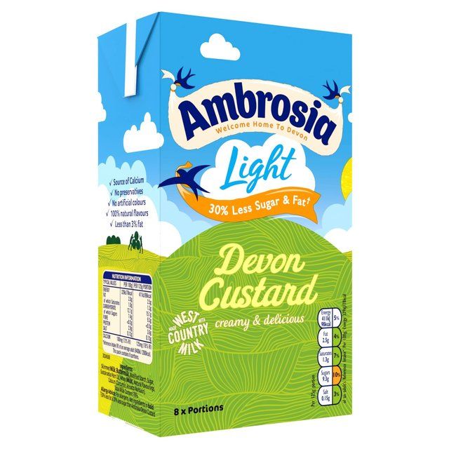 Ambrosia Light Devon Custard    1kg - McGrocer