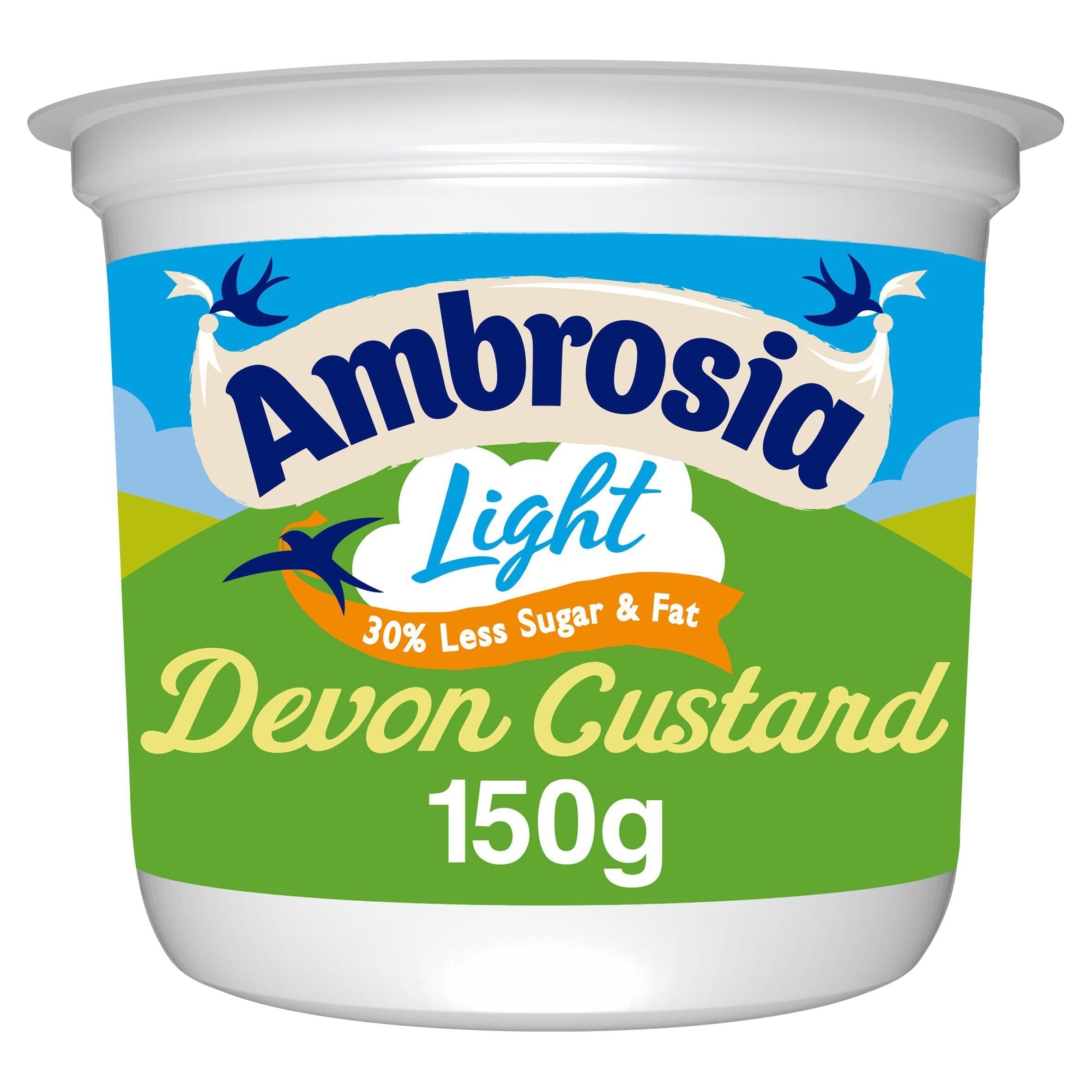 Ambrosia Light Devon Custard Pot 150g - McGrocer
