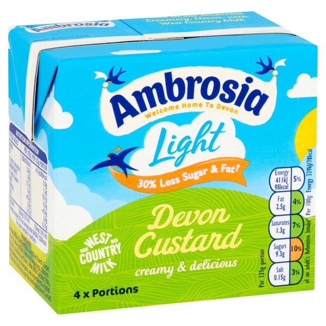 Ambrosia Light Reduced Sugar Custard   500g - McGrocer