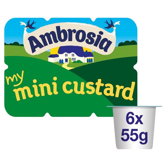 Ambrosia My Mini Custard Pots   6 x 55g - McGrocer