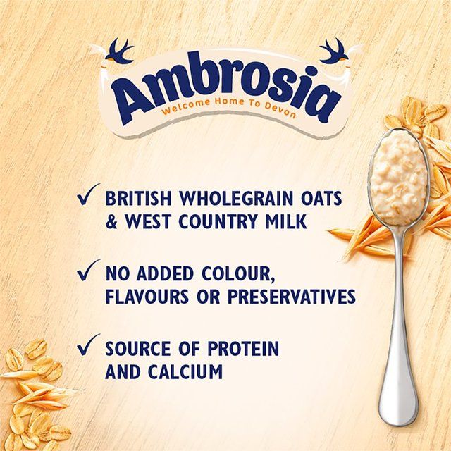 Ambrosia Ready to Eat Porridge Golden Syrup   210g - McGrocer