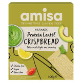 Amisa Organic Gluten Free Protein Lentil Crispbread   100g - McGrocer