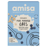 Amisa Organic Gluten Free Pure Porridge Oats Express Sachets   8 x 27g - McGrocer