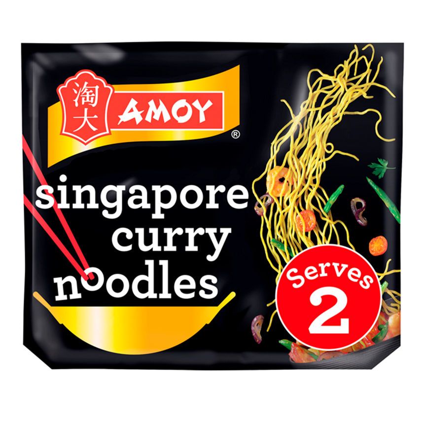 Amoy Straight To Wok Singapore Curry Noodles - McGrocer