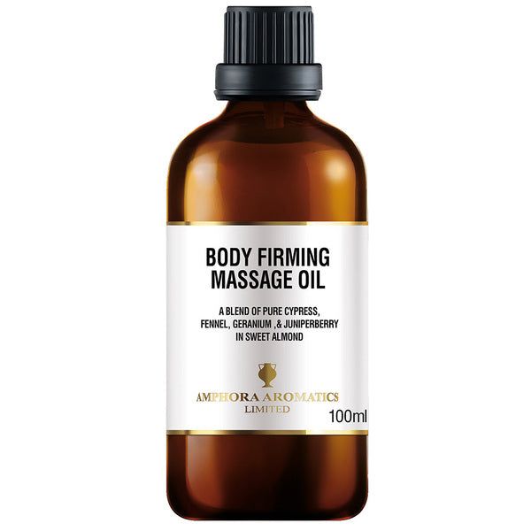 Amphora Aromatics Body Firming Massage Oil 100ml - Glass - McGrocer
