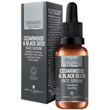 Amphora Aromatics Cedarwood  Face Serum Men Organic 30ml - McGrocer