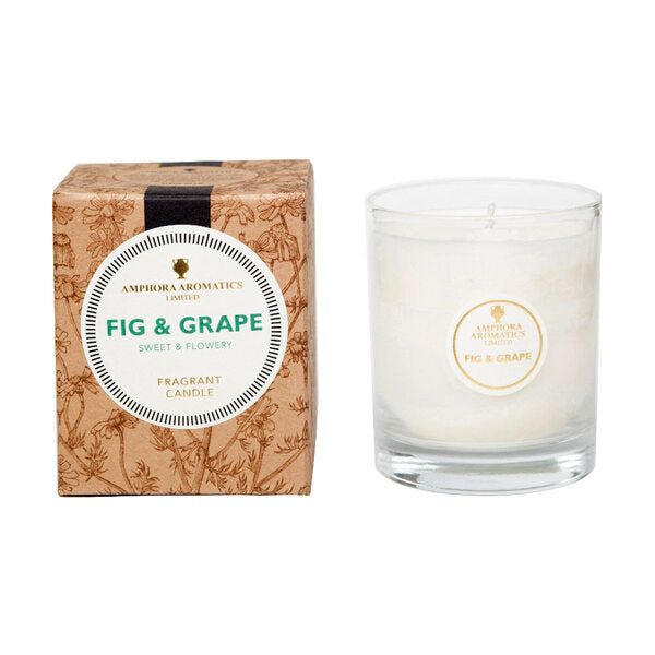 Amphora Aromatics Fig & Grape 40hr Pot Candle - McGrocer