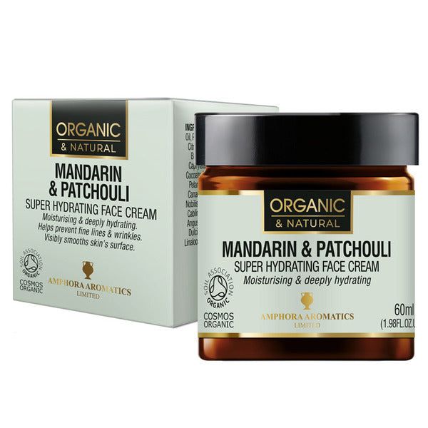 Amphora Aromatics Mandarin  Hydrating Face Cream Organic 60m - McGrocer