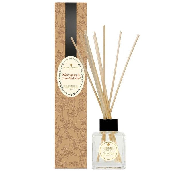 Amphora Aromatics Reed Diffuser Kit Marzipan & Candied Peel - McGrocer