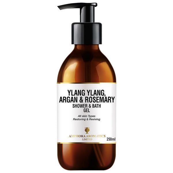 Amphora Aromatics Ylang Ylang & Rosemary Shower Gel 250ml - McGrocer