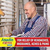 Anadin Extra Aspirin & Paracetamol Pain Relief  Soluble Tablets   12 per pack - McGrocer