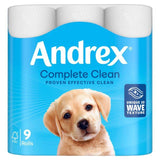 Andrex Classic Clean Toilet Roll   9 per pack - McGrocer