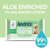 Andrex Fresh & Soothe Washlets, 12 x 36 Wipes - McGrocer