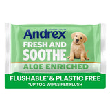 Andrex Fresh & Soothe Washlets, 12 x 36 Wipes - McGrocer