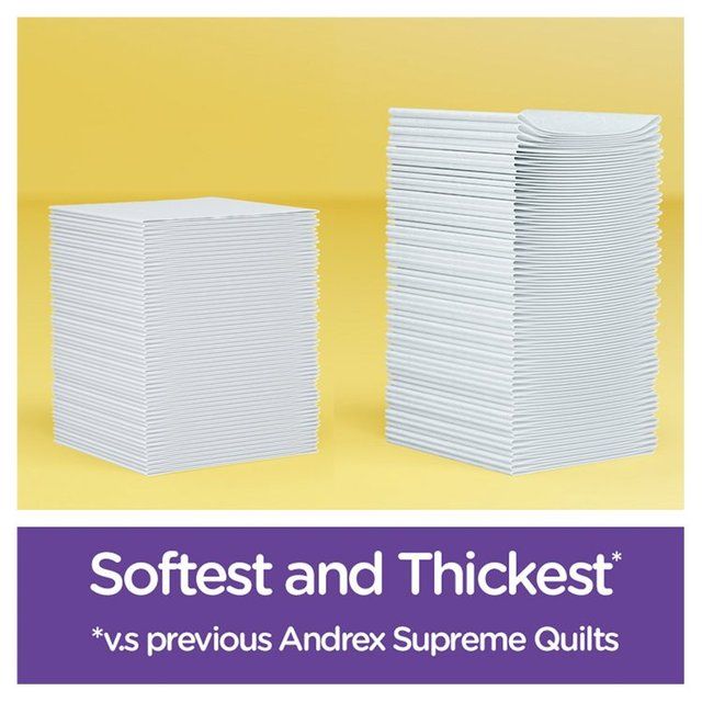 Andrex Supreme Quilts Toilet Roll   4 per pack - McGrocer