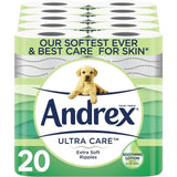 Andrex Ultra Care Toilet Roll   5 x 4 per pack - McGrocer