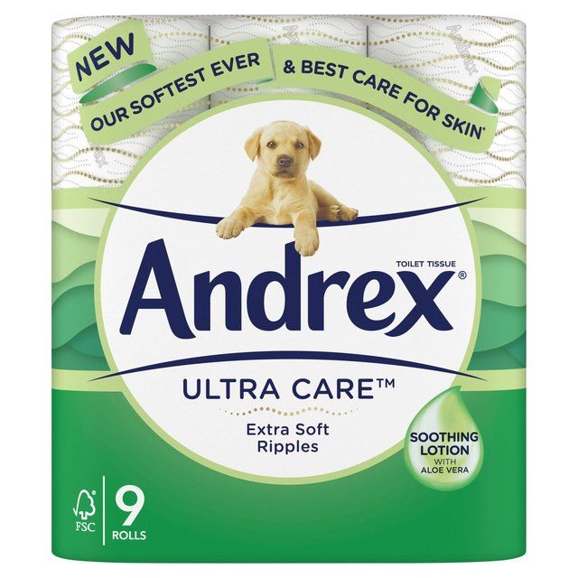 Andrex Ultra Care Toilet Roll   9 per pack - McGrocer