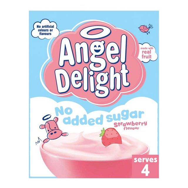 Angel Delight Strawberry No Added Sugar   47g - McGrocer