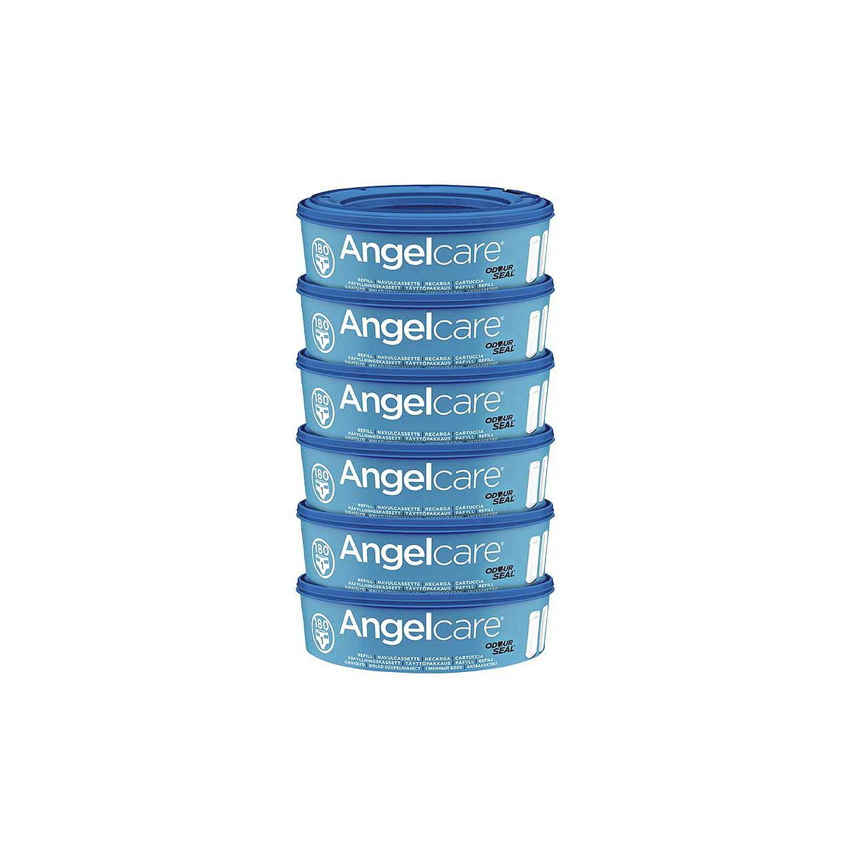 Angelcare Nappy Disposal System Refill Cassettes 6 Pack - McGrocer