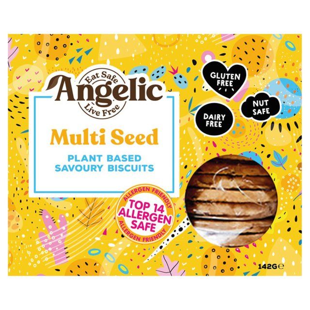 Angelic Free From Multi Seed Crackers   142g - McGrocer