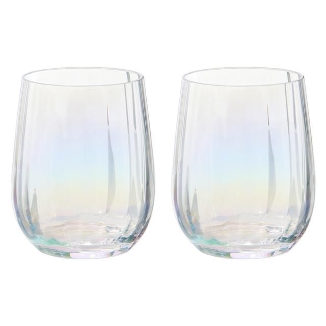 Anton Studio Designs Palazzo Tumblers Set of 2 400ml Lustre    2 per pack - McGrocer