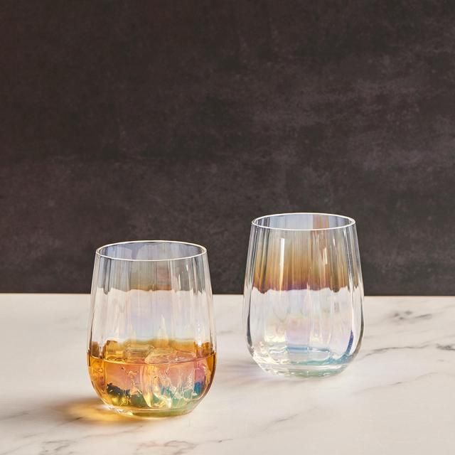 Anton Studio Designs Palazzo Tumblers Set of 2 400ml Lustre    2 per pack - McGrocer