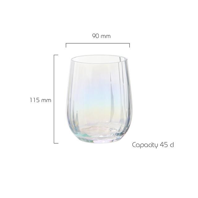 Anton Studio Designs Palazzo Tumblers Set of 2 400ml Lustre    2 per pack - McGrocer