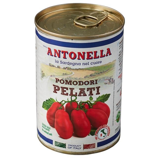 Antonella Sardinian Peeled Whole Plum Tomatoes   400g - McGrocer