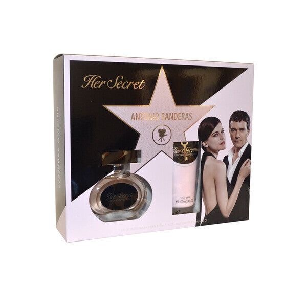 Antonio Banderas - Her Secret EDT Spray  and  Body Lotion - McGrocer