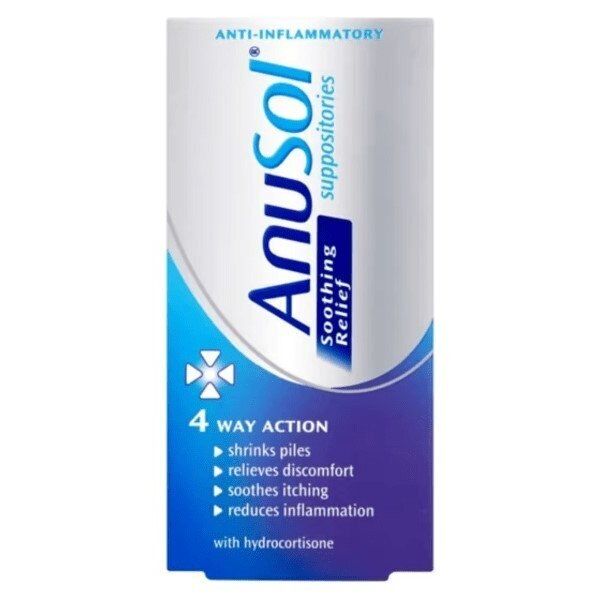 Anusol Piles and Haemorrhoid Soothing Relief 12 Tablets - McGrocer